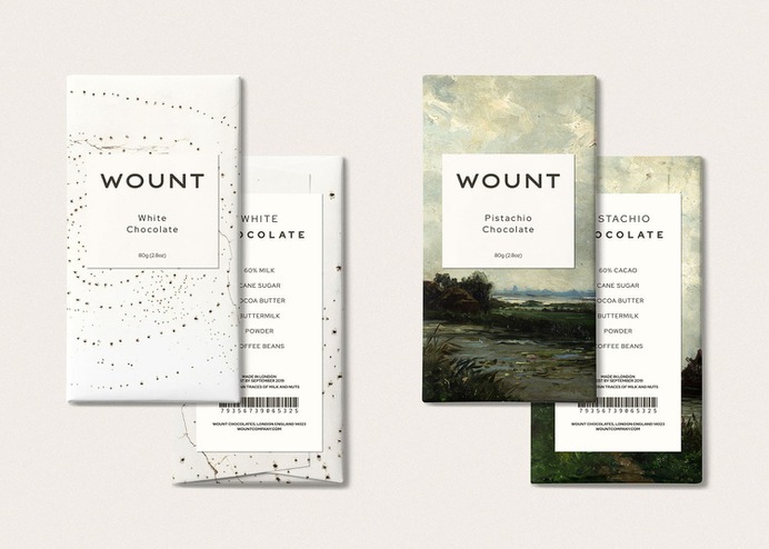 Wount Chocolate - Mindsparkle Mag Artboard Studio & Mockup Zone designed the packaging for Wount Chocolate. This project consists on the packaging and mockup design concept for a chocolate brand. #logo #packaging #identity #branding #design #color #photography #graphic #design #gallery #blog #project #mindsparkle #mag #beautiful #portfolio #designer