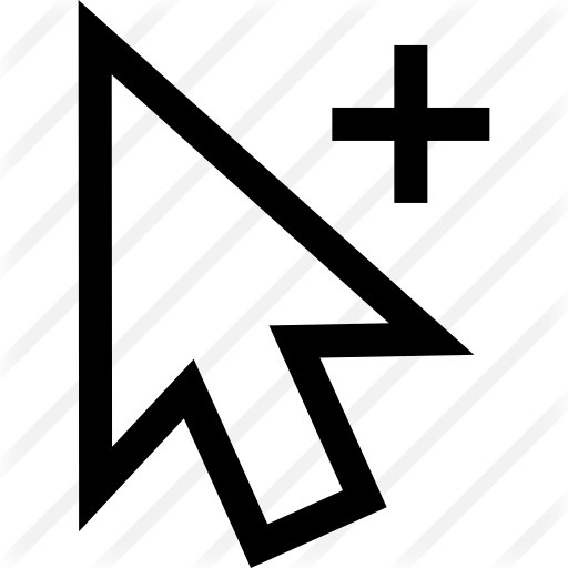See more icon inspiration related to plus, add, ui, edit tools, cursor, adding, interface, arrow and arrows on Flaticon.