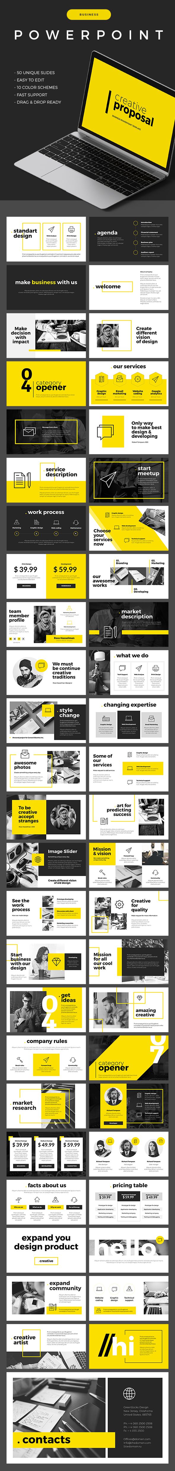 Business Powerpoint Template - Business PowerPoint Templates