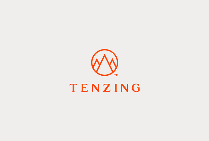 Tenzing Skincare by Mash Creative and Socio Design #logotype #mark #logo