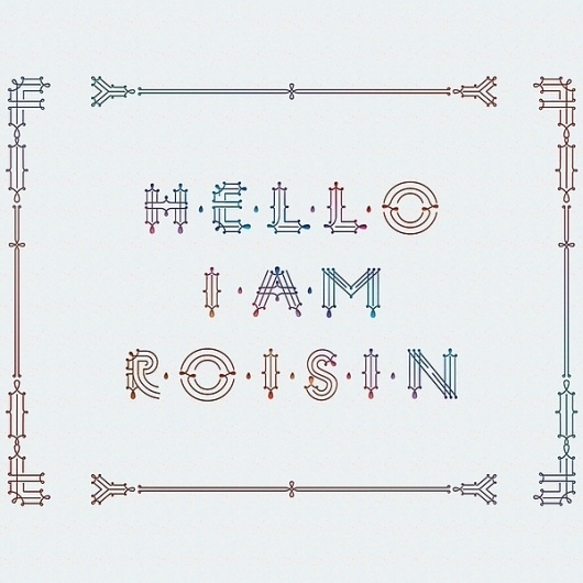 Roisin | Initial caps on the Behance Network #illustration #typography