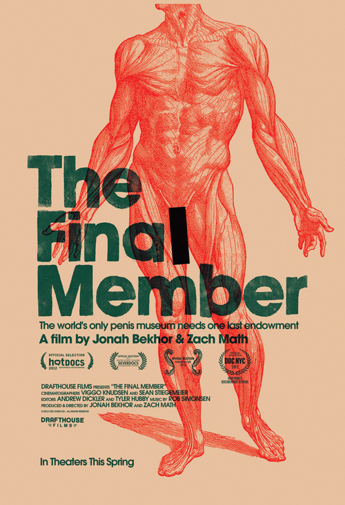 The Final Member, Olly Moss & Jay Shaw #movie #poster #film