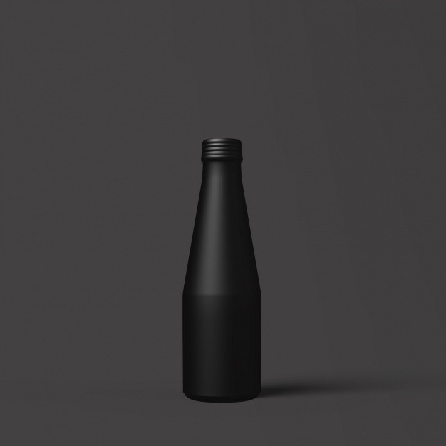 Black bottle template design Free Psd. See more inspiration related to Mockup, Design, Template, Black, Web, Website, Bottle, Mock up, Templates, Website template, Mockups, Up, Web template, Realistic, Real, Web templates, Mock ups, Mock and Ups on Freepik.