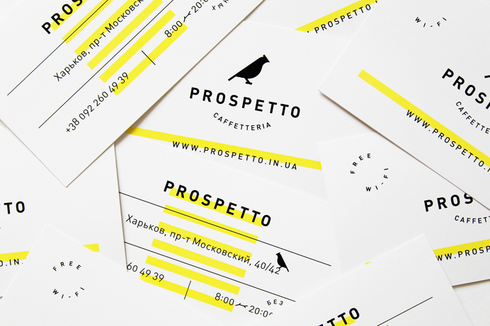 Prospetto Caffetteria on Behance