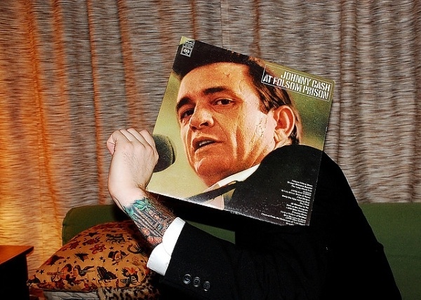 Johnny Cash At Folsom Prison | Flickr - Photo Sharing! #sleeveface