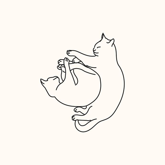 Sleeping cats series - #2