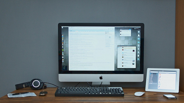Workspace Setup #office #mac #home #workspace