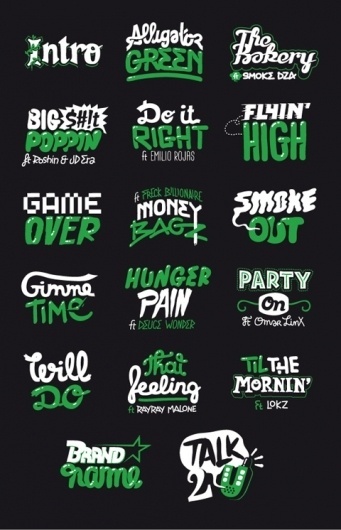 Sebastien Cuypers Illustrations « GraphicDrugs / Everyone has a need for inspiration… #typography