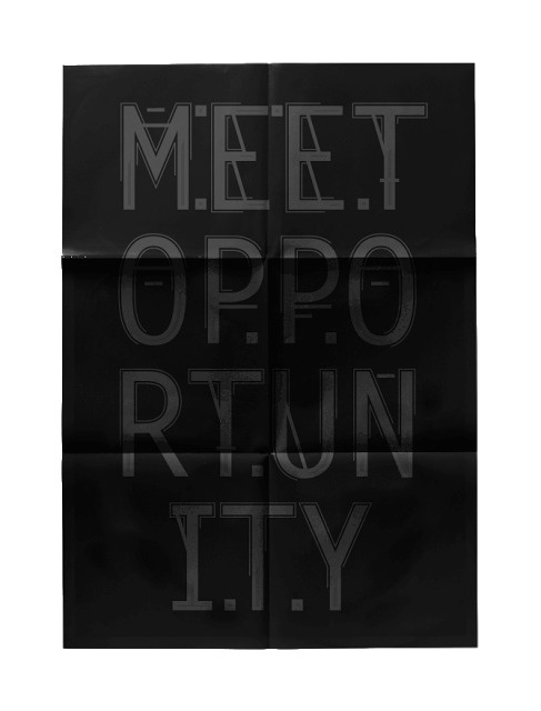 Meet Me #display #black #tonal #type #kendall