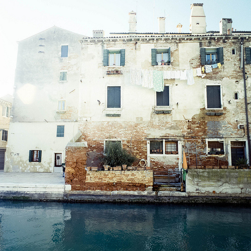 That Kind Of Woman #urban #water #venice #photography #canal #windows