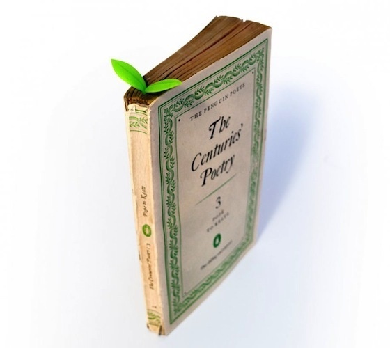 CJWHO ™ (Sprout Bookmark) #design #books #bookmark #art #sprout