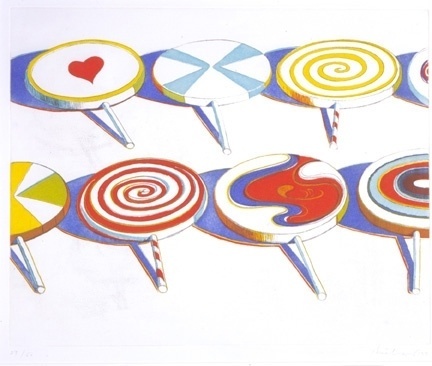 wayne-thiebaud-big-suckers.jpg (432×366) #painting #pop