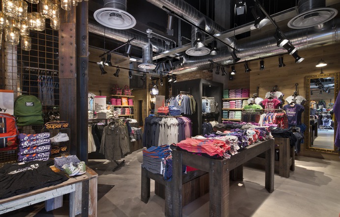 Here is an overview of a major wider store display set up completed.