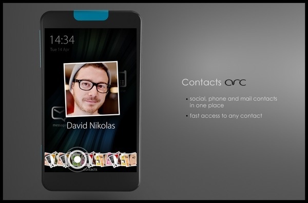 arc || social phone #phone #ux #ui #concept #mobile #device #social