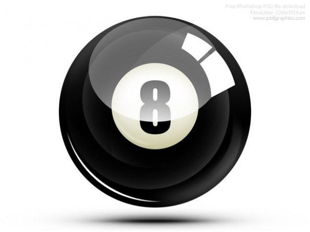 Psd eight ball icon Free Psd. See more inspiration related to Icon, Sport, Web, Ball, Psd, Web icons, Glossy, Horizontal, Objects and Eight on Freepik.