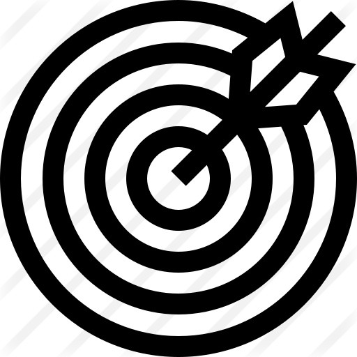 See more icon inspiration related to business and finance, seo and web, miscellaneous, targeting, objective, archery, weapons, archer, target and arrow on Flaticon.