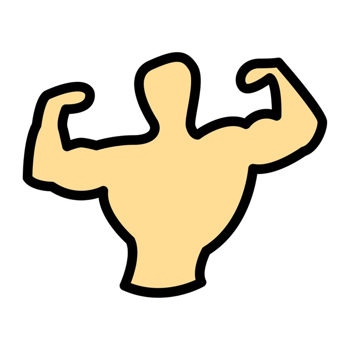 See more icon inspiration related to strong, contest, muscle, exercise, biceps, sports and competition, body parts, exercising and medical on Flaticon.