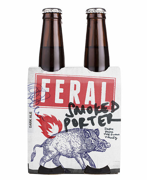 Feral Smoked Porter Packaging #beer #campaign