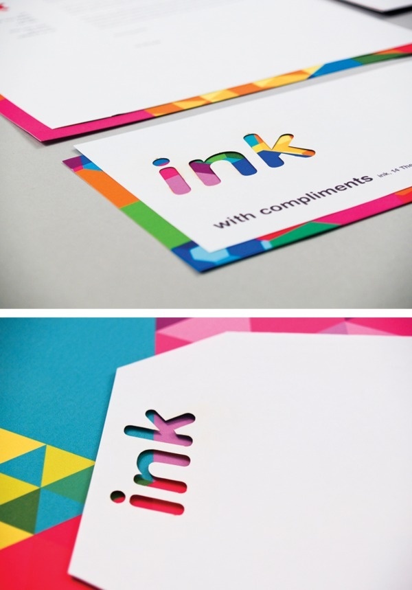 Ink on Branding Served #logo #identity #transparency