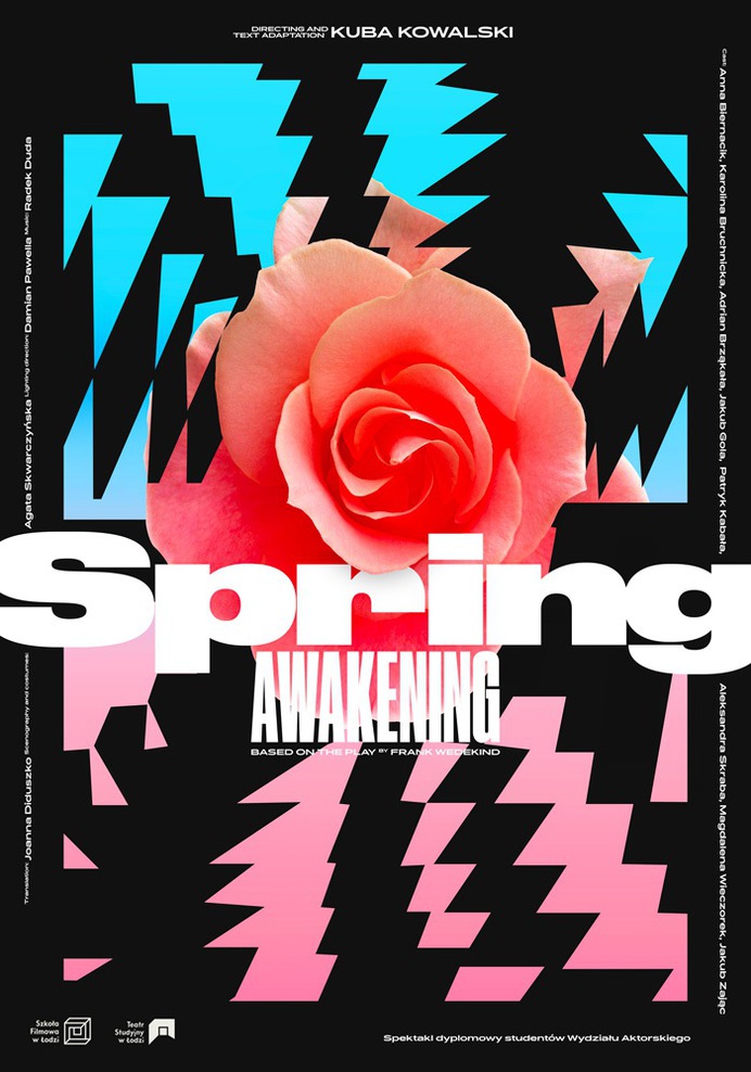 Poster made for a theatre play "Spring Awakening"
