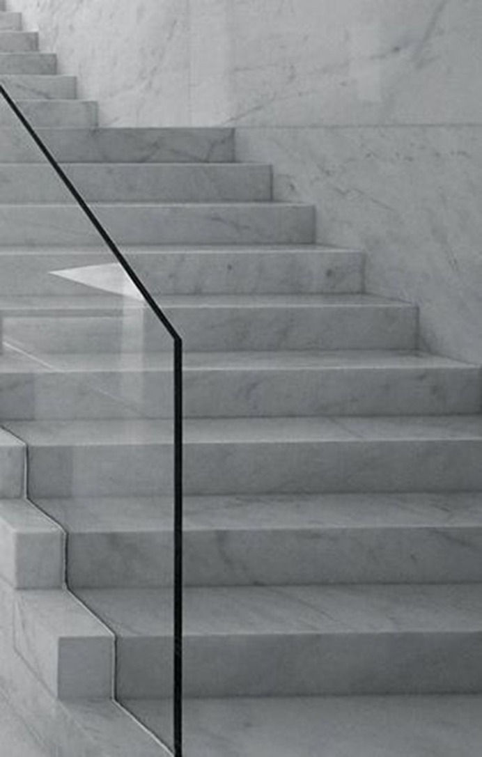 Solid marble stairs by Spanish Architects Suarez Santas – Enterprise Park in Arte Sacro, S ...