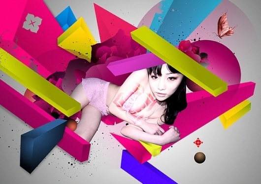 Tinct World - 色'界 on the Behance Network #ink #design #graphic #illustration #typography