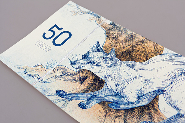 Hungarian paper money on Behance #paper #money #art