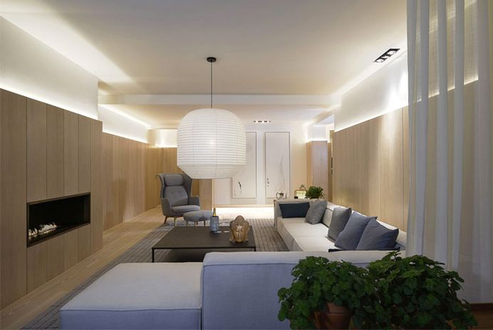 Scandinavian-Inspired Ambiance with Natural Materials Composition in Beijing - InteriorZine