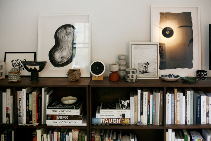interior design, books, apartment