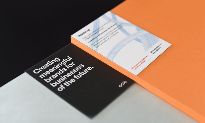 OCIO Brand Cards - Mindsparkle Mag OCIO Studio designed OCIO Brand Cards. It's difficult to design anything for a user or a client that you don't understand. #logo #packaging #identity #branding #design #color #photography #graphic #design #gallery #blog #project #mindsparkle #mag #beautiful #portfolio #designer