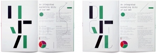 Brochure design idea #58: Sawdust #design #brochure #typography