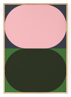 Outlined.cc Limited Edition Artwork Untitled Color Studies #1 geometric art print design artprint wallart