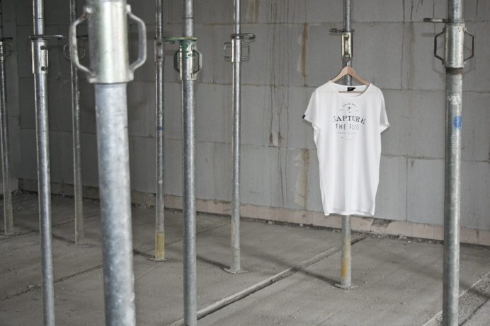 For our #first #collection #shoot We used a #construction site as metaphor for #building a #fundament for our #apparel #brand