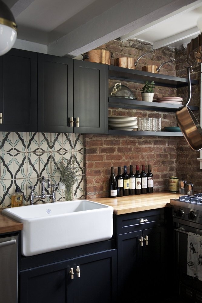 Halle & Jeff's East Village Apartment — House Tour | Apartment Therapy #kitchen