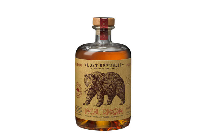 Lost Republic ~ Bourbon Label Design ~ Packaging ~ Auston Design Group