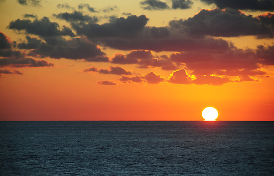 Sunset #ocean #sunset #nature