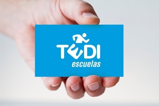TEDI #pictogram #business #branding #card #de #corporate #la #identity #fuente #logo #david #blue #tedi