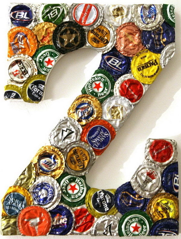 DIY Ideas with Bottle Tops #closure #bottle #top #craft #cap #diy