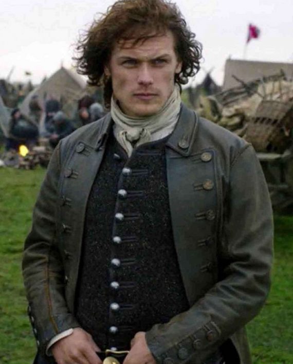 Jamie Frasers Leather Coat From Outlander By Sam Heughan