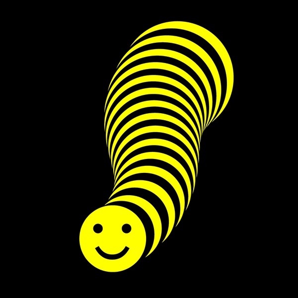 Vasarely lettering on Behance #op #happy #optical #geometry #vasarley #delgado #design #graphic #illustration #smile #minimal #art #barcelona #sergi