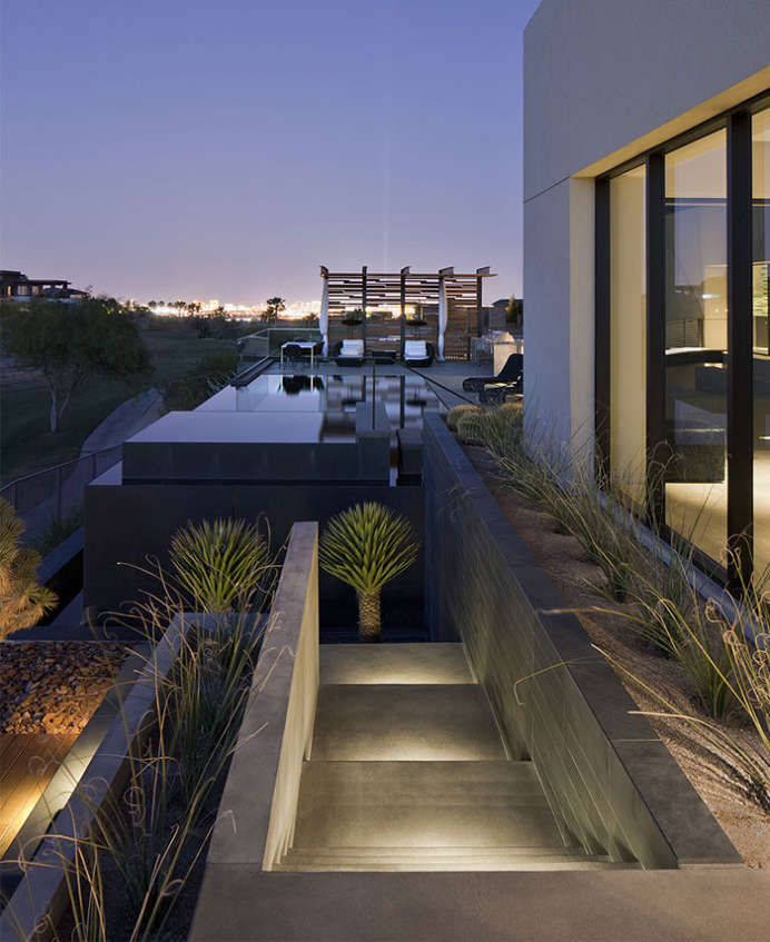 Spectacular Luxury Desert House - #outdoor, #architecture, #house, #landscaping