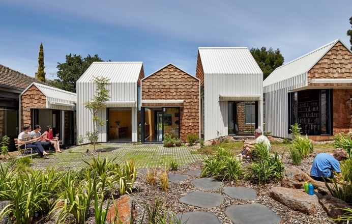 Weatherboard house #architecture
