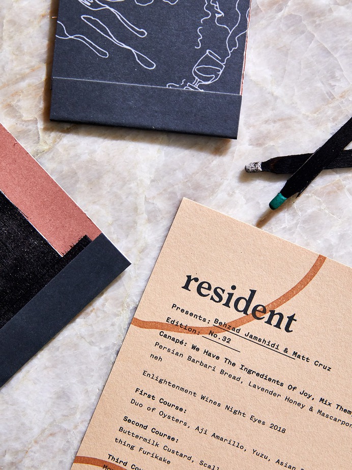 Resident Branding - Mindsparkle Mag Resident Branding is a beautiful project designed by Stitch Design Co. for Resident, a communal dining experience in private spaces. #logo #packaging #identity #branding #design #color #photography #graphic #design #gallery #blog #project #mindsparkle #mag #beautiful #portfolio #designer