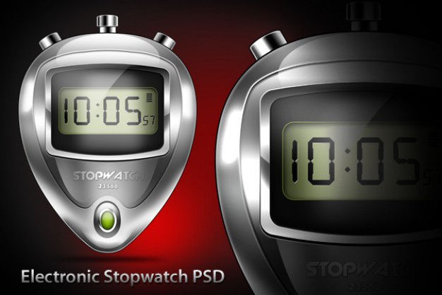 Lectronic stopwatch psd & icon Free Psd. See more inspiration related to Icon, Digital, Psd, Electronic, Stopwatch and Horizontal on Freepik.