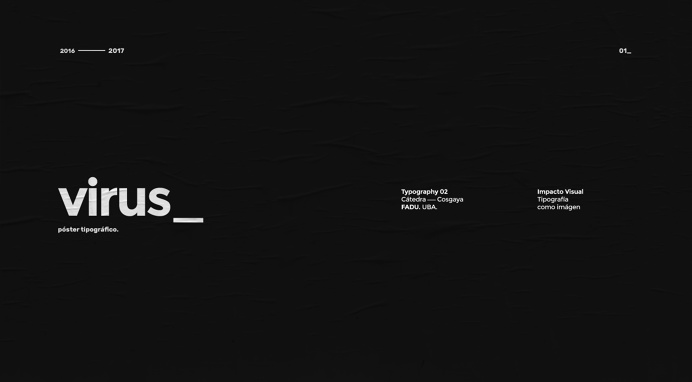 VIRUS POSTER on Behance