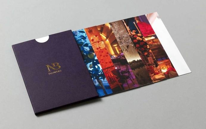 NB Flowers – Designed by Karoshi #stamp #print #photography #foil