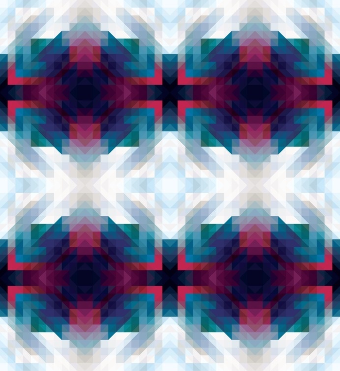 Pattern Collage - sallie harrison #quilt #pattern #geometric #shape #collage