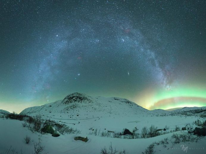 Adrien Louis Mauduit Captures The Northern Lights in Norway