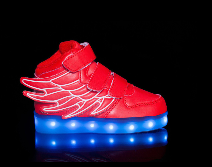 light up shoes led shoes Super-Pegasus-Red
