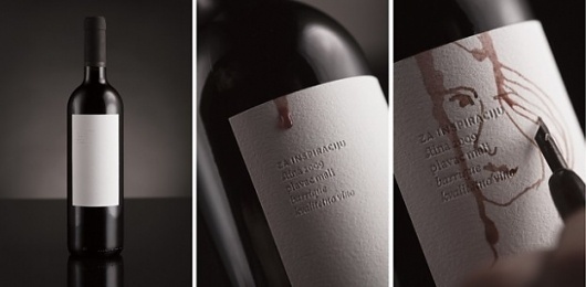 Red wine - interactive packaging design #packaging #design #wine